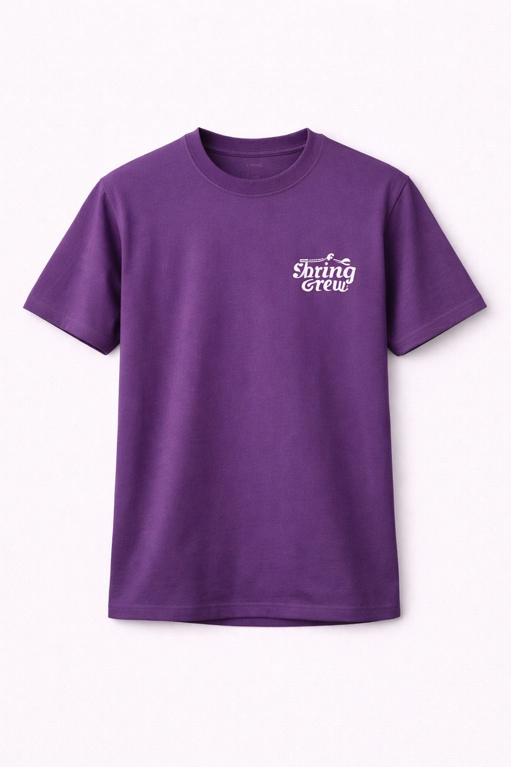 Purple Oversized Graphic T-Shirt