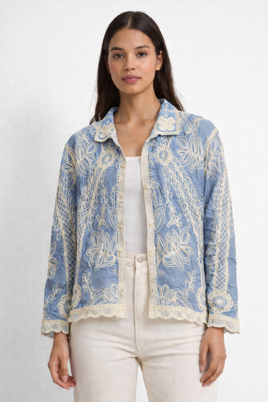 Women Embroidered Top/Shirt