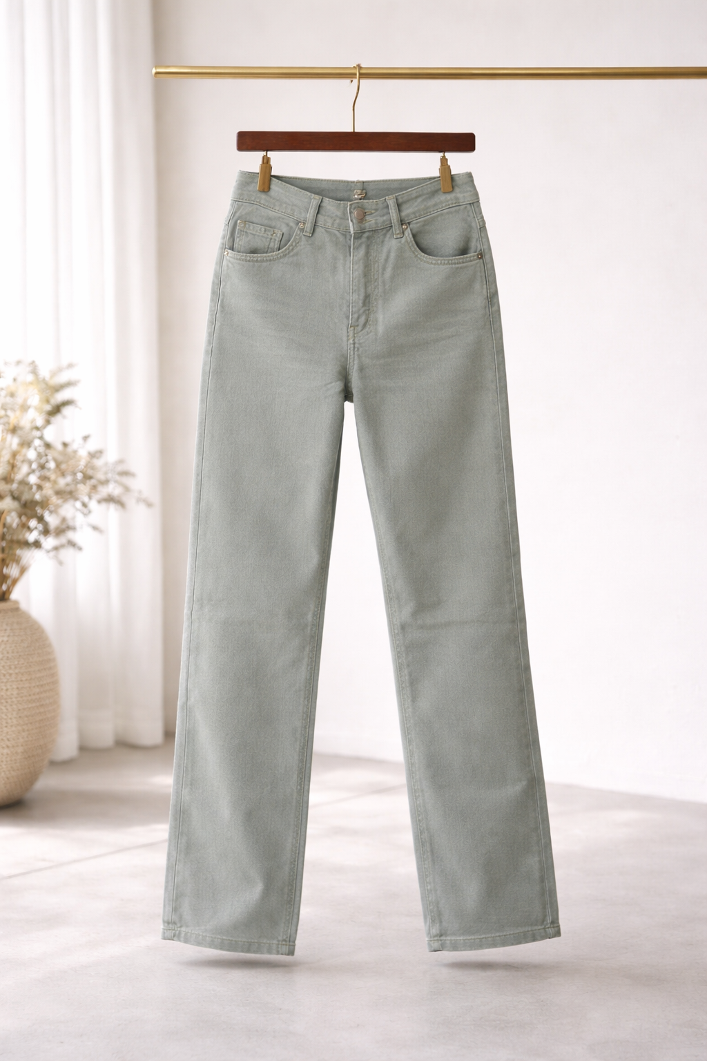 Women’s High-Waist Straight Fit Denim Jeans